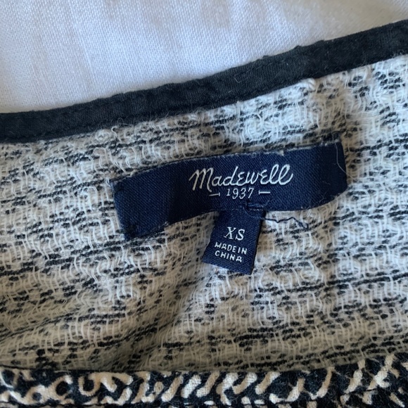 Madewell XS cotton batik shirt blouse - Picture 3 of 5